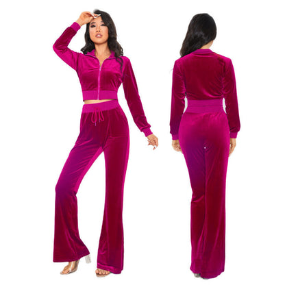 Women's Autumn Casual Fashion Veet Slim Fit Suits