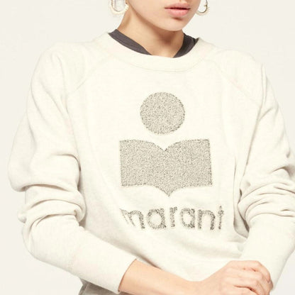 Women's Classic Pattern Hand Special Embroidery Cotton Round Neck Sweaters