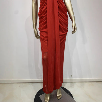 Red Birthday Party Dress Fashionable Elegant Dresses