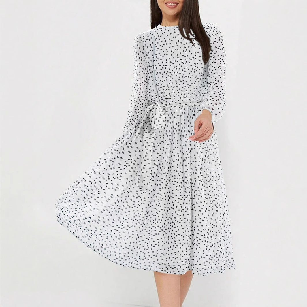 Women's Holiday Casual Floral Dress For Dresses