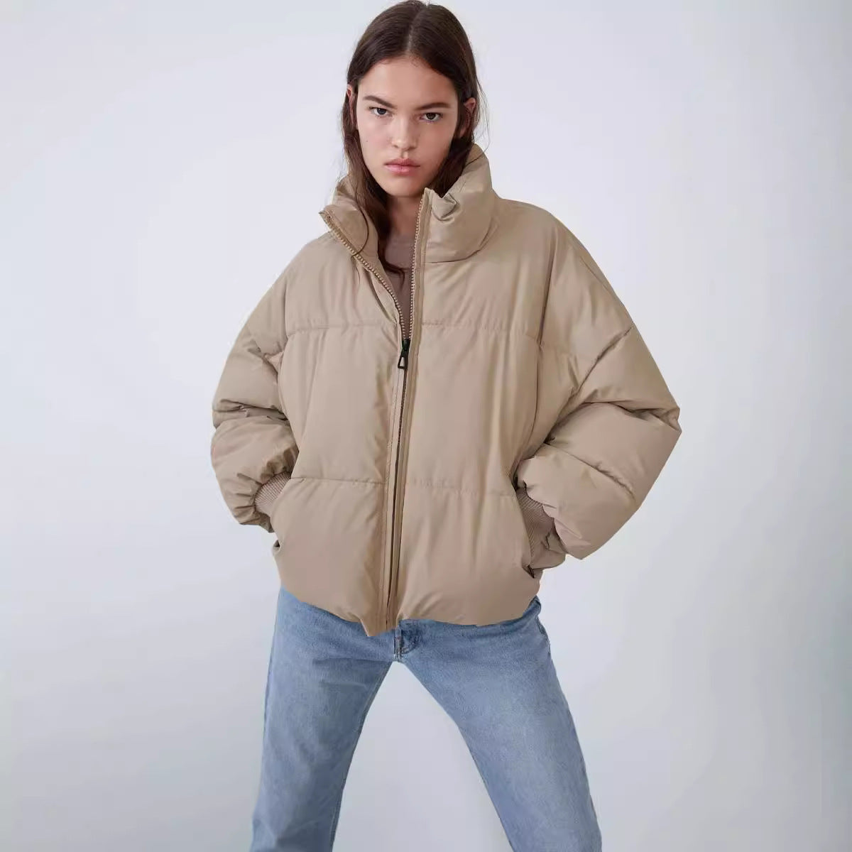 Women's Urban Casual Loose Cotton Padded Coats