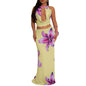 Women's Russian Sexy Swing Collar Backless Halter Suits