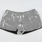 Women's Spring Leopard Print Sequins High Waist Tight Shorts