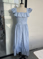 Sleeves Ruffled Dress Fresh Sweet Style Dresses