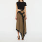 Women's Irregular Lace Stitching Elegant Fashion Dress Dresses