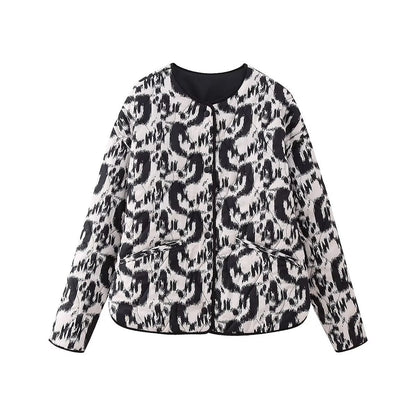 Women's Durable Trendy Animal Pattern Printed Coats