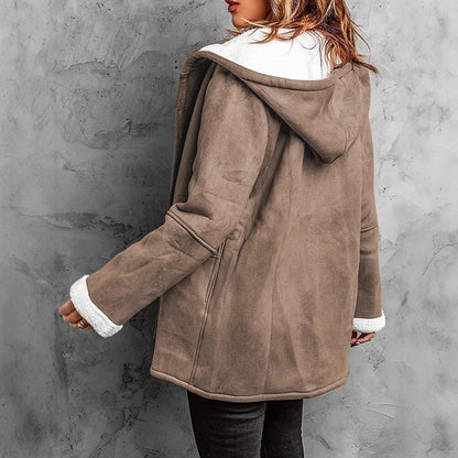 Women's Durable Mid-length Trench Overcoat Warm Coats