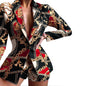 Women's Fashion Temperament Commute Casual Two-piece Set Suits