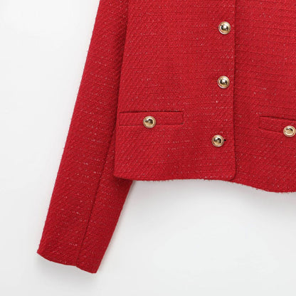 Women's Spring French Style Design Fashionable Casual Coats