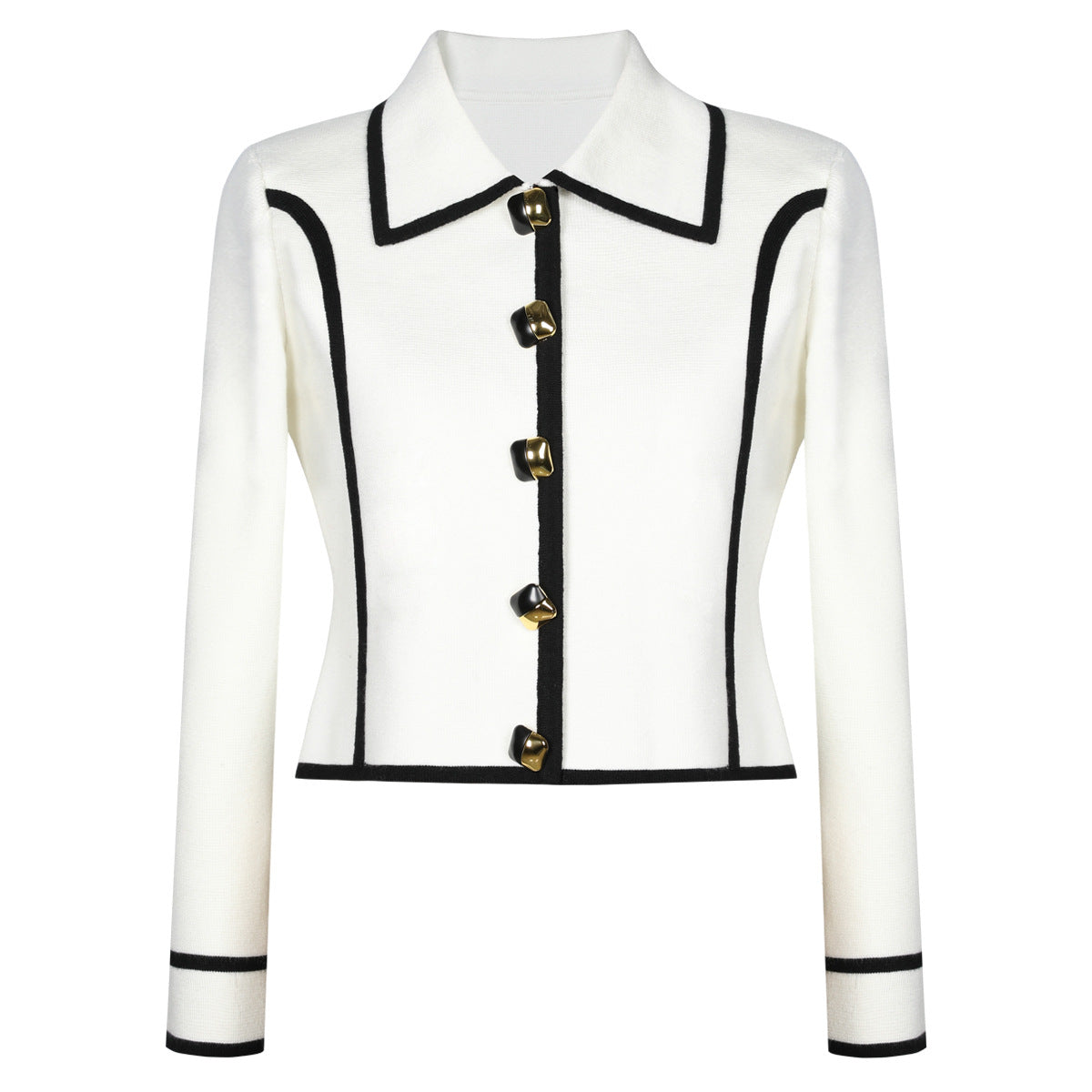 Creative Fashion Knitted Woolen Tup Straight Suits
