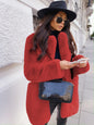 Women's Commute Long Sleeve Lapel Faux Fur Coats