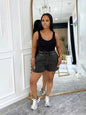 Women's Thickened Cotton Washed Sexy Casual Two-piece Suits
