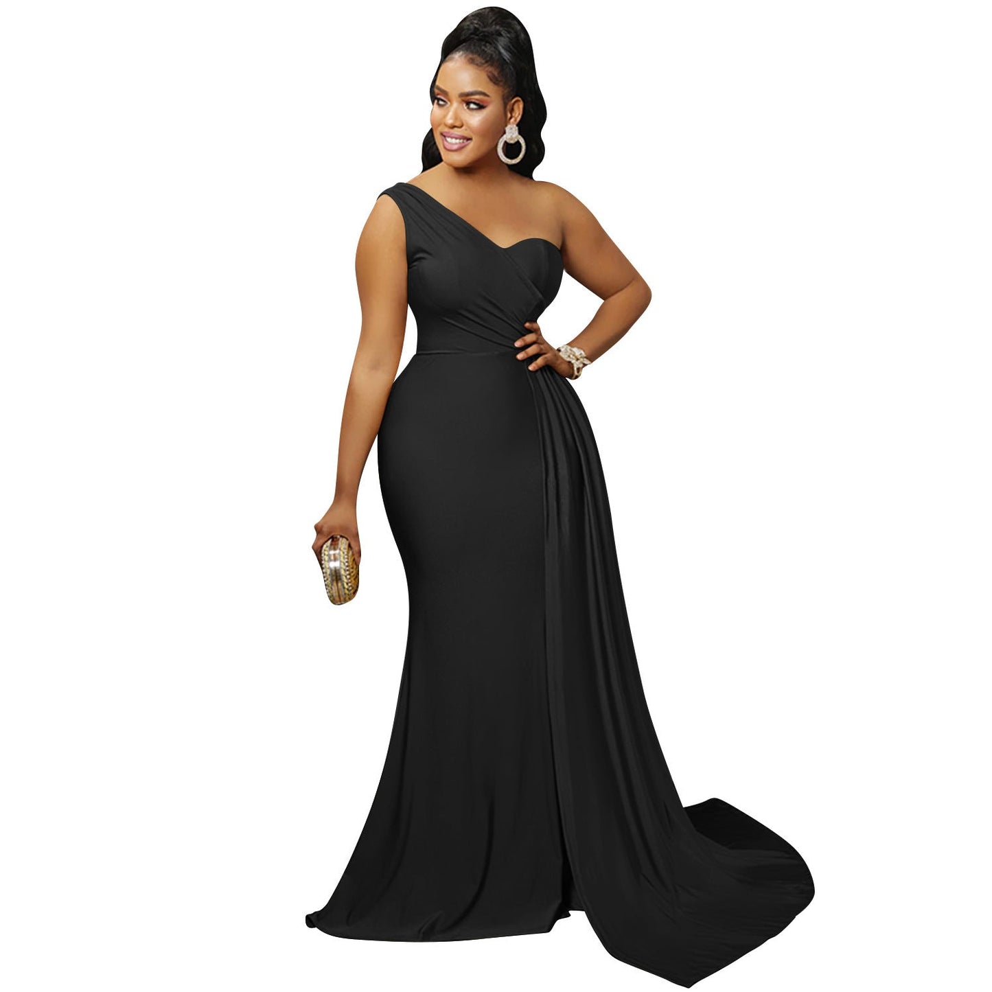 Women's Solid Color Party Tight Sleeve Dress Dresses