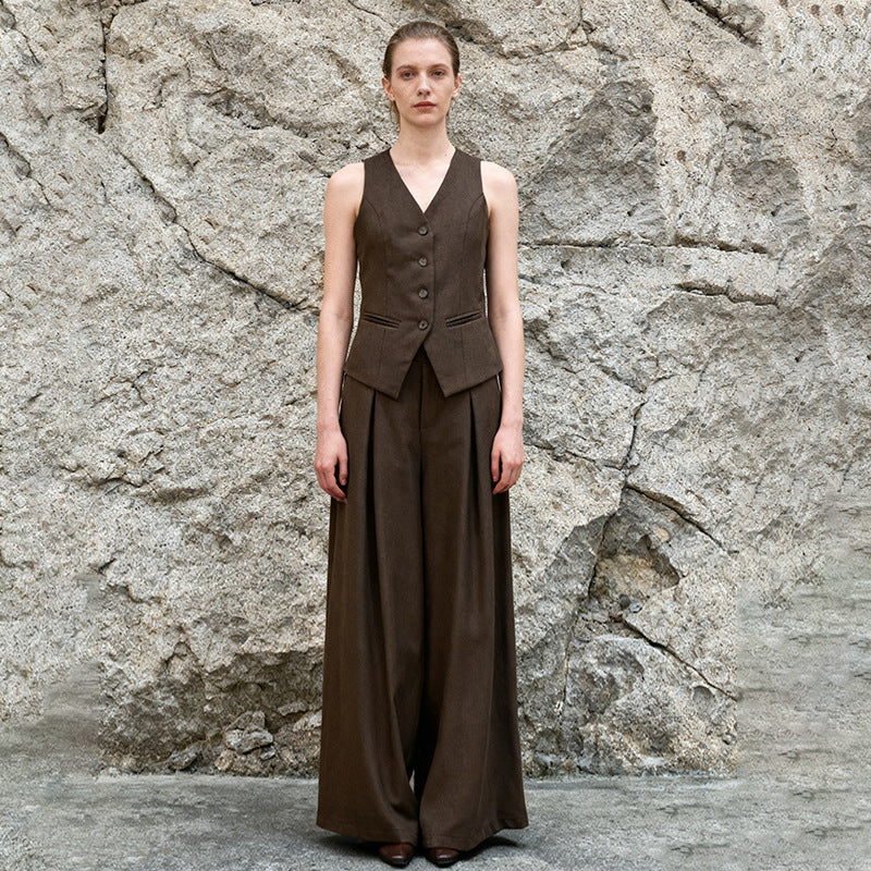 Women's Korean Style Temperament Leisure Design Sense Suits