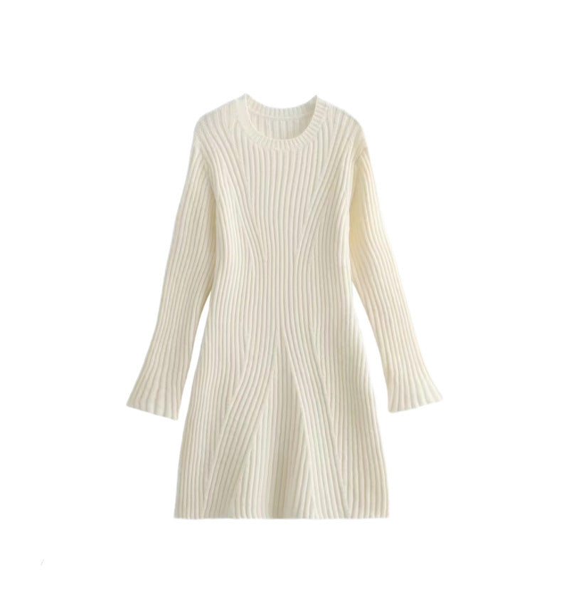 Women's Simple Style Thread Knitted Long Sleeve Clothing