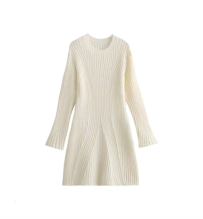 Women's Simple Style Thread Knitted Long Sleeve Clothing