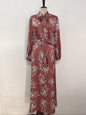 Elegant Dress Sweet Girdle Flower Satin Dresses