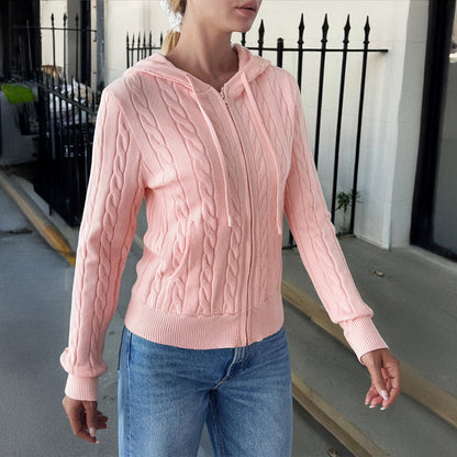 Women's Beautiful Versatile Casual Woolen Long-sleeved Sweaters
