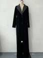 Designer Model Color Matching Graceful Fashionable Coats