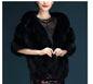 Women's Fur Shawl White Cloak Bridal Cape Coats