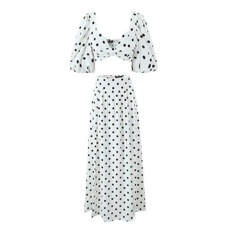 Women's Seaside Vacation Style Sexy Slit Mid-length Suits