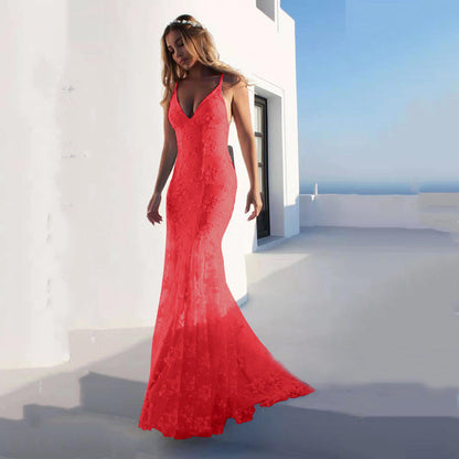 Slouchy Dress Formal Sexy Camisole Gown Wedding Dresses