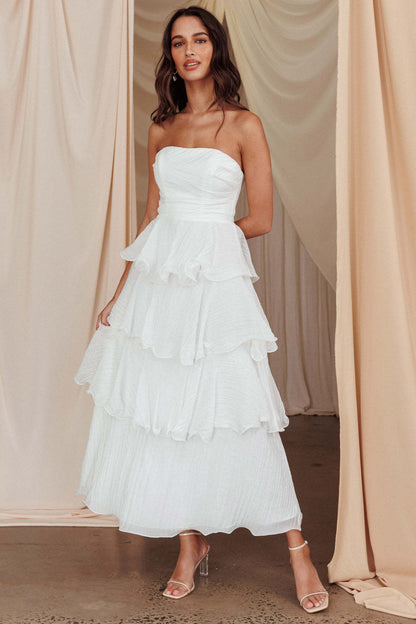 Women's Fishbone Sexy Fashion Tube Backless Cake Dresses