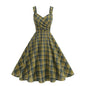 Autumn Hepburn French Style Vintage Crumpled British Dresses