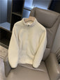 Composite Veet Lamb Fur Windproof Thickening Stand Jackets