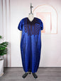 Women's Muslim Dress Long African Embroidered Robe Dresses