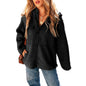 Women's Long Sleeve Zipper Casual Loose Hooded Coats