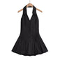 Women's Summer Sexy Slim Fit Backless Sleeveless Dresses