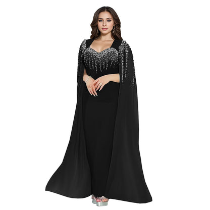 Women's Fashion Wear Elegant Graceful Rhinestone Dress Dresses