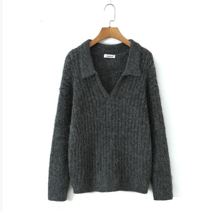 Women's Classy Pretty Simple Pullover Knitted Sweaters