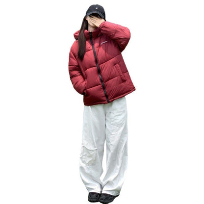Women's & Men's & Korean Style Loose Versatile Hooded Couple Coats
