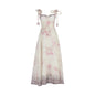 Summer Floral Print Sling Fishbone Fairy Dresses