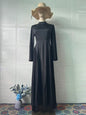 Women's Temperament Long Sleeve Design Sense Round Collar Dresses
