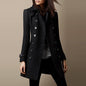 Women's Graceful Unique Hot Single Woolen Coats