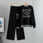 Women's Two-piece Autumn Fashion Casual Loose Simple Suits