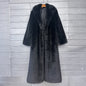Women's Imitation Plush Furry Fur Extended Collar Coats