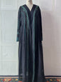 Women's Summer Loose Multicolor Long Dress Outside Coats