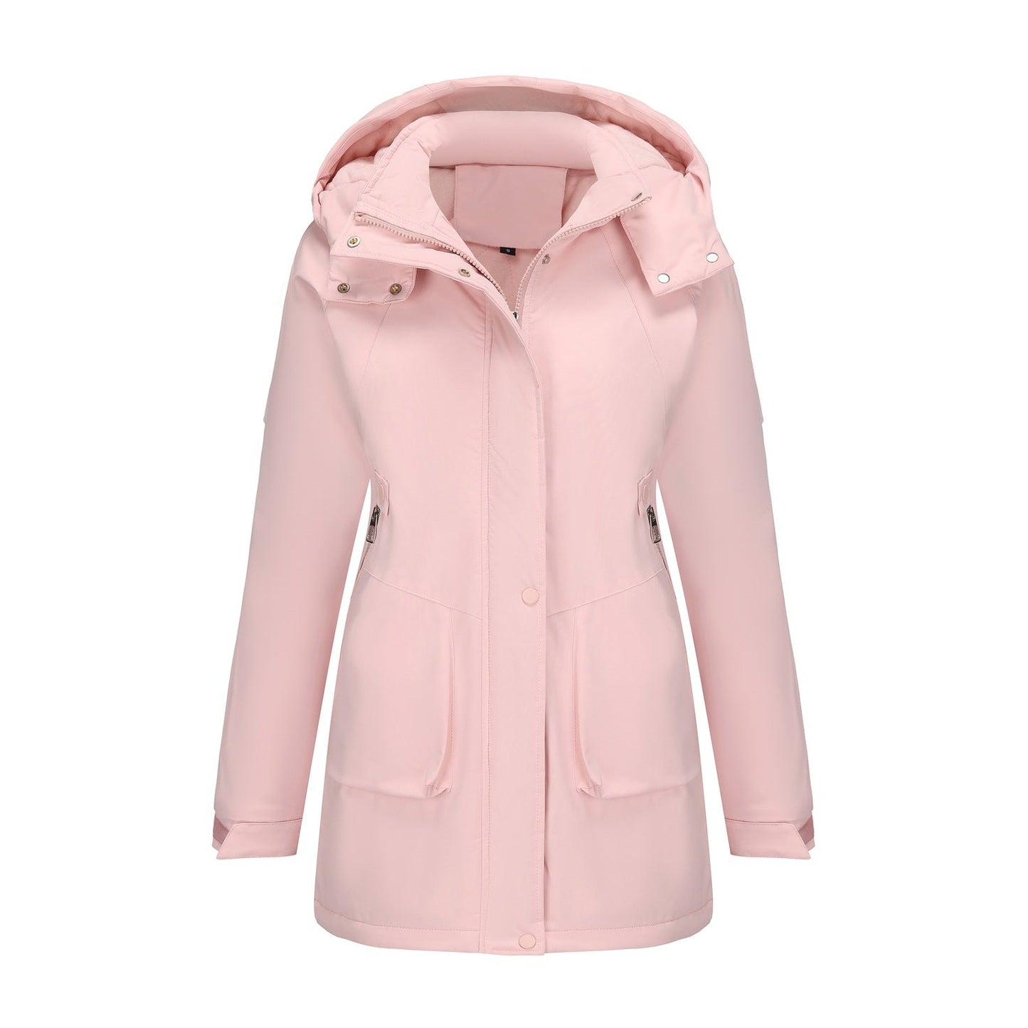 Women's Detachable Windproof Warm Mountaineering Casual Shell Coats