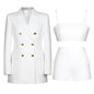 Women's Elegant Graceful Fashionable Suspender Three-piece Suits