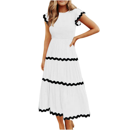 Women's Dress Temperament Long Slim Fit Elegant Dresses