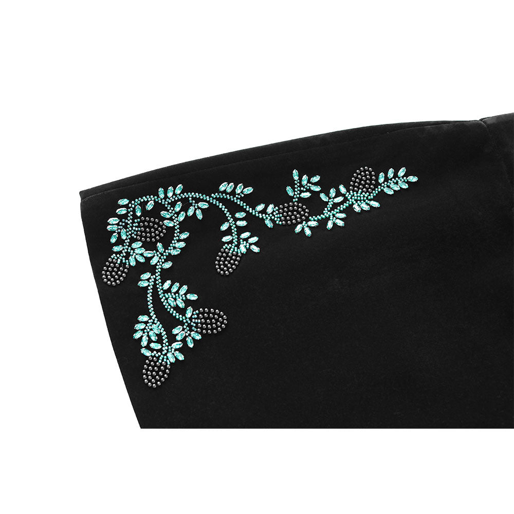 Veet High Waist Beaded Quality Fashion Suits