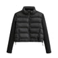 Women's Cool French Fashion Stitching Cotton Coats