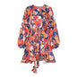Women's Bohemian Retro Vacation Style Ruffled Waist Trimming Dresses