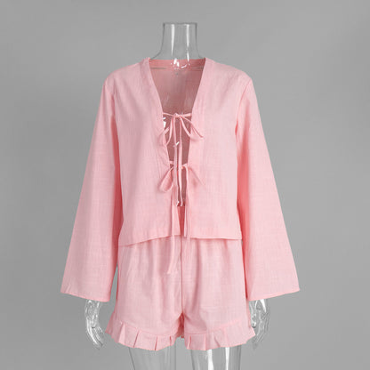 Women's Trendy Cotton Loose Casual For Suits