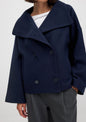 Women's Solid Color Commute Versatile Stand Collar Coats