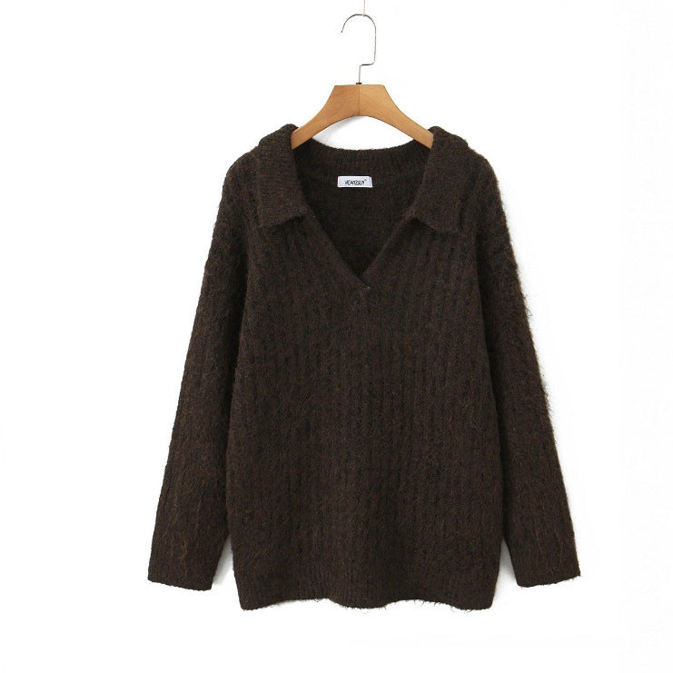 Women's Classy Pretty Simple Pullover Knitted Sweaters